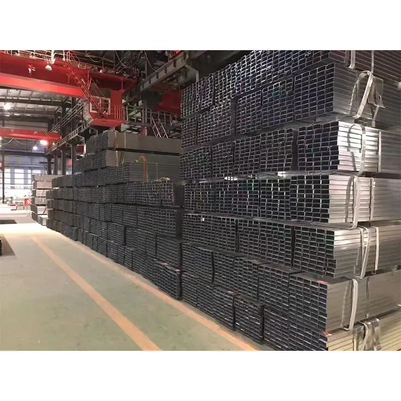 Hot Dip Galvanized Rectangular at Square Steel Tube